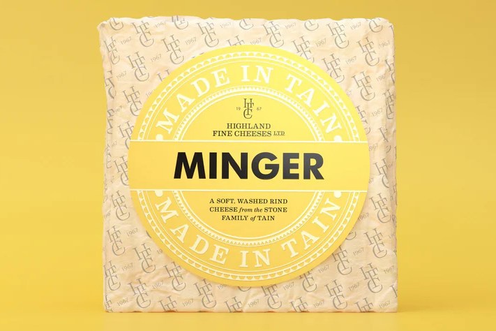 Minger cheese from Highland Fine Cheeses Ltd.
